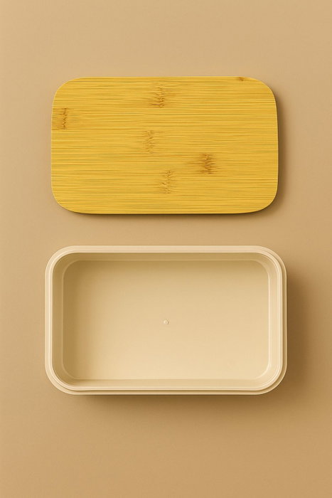 Hermia Set de Cajas de Almuerzo de 2 Piezas Verde y Amarillo
